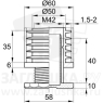 PRTA60x1,5-2