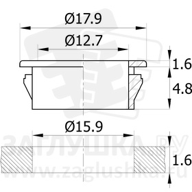 TFLF15,9x12,7-1,6